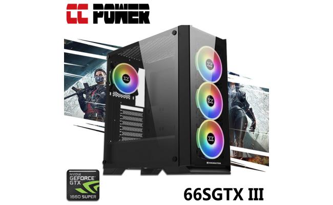 CC Power 66SGTX III Gaming PC 10Gen Core i5 w/ GTX 1660 SUPER